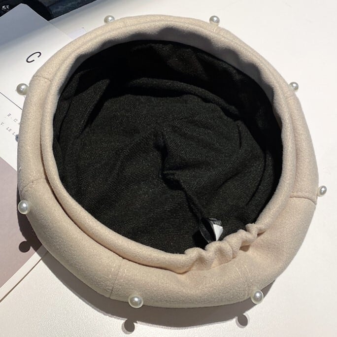 パール リボン ベレー帽 | marimonju ～ ma.rimon_official ～｜個性的