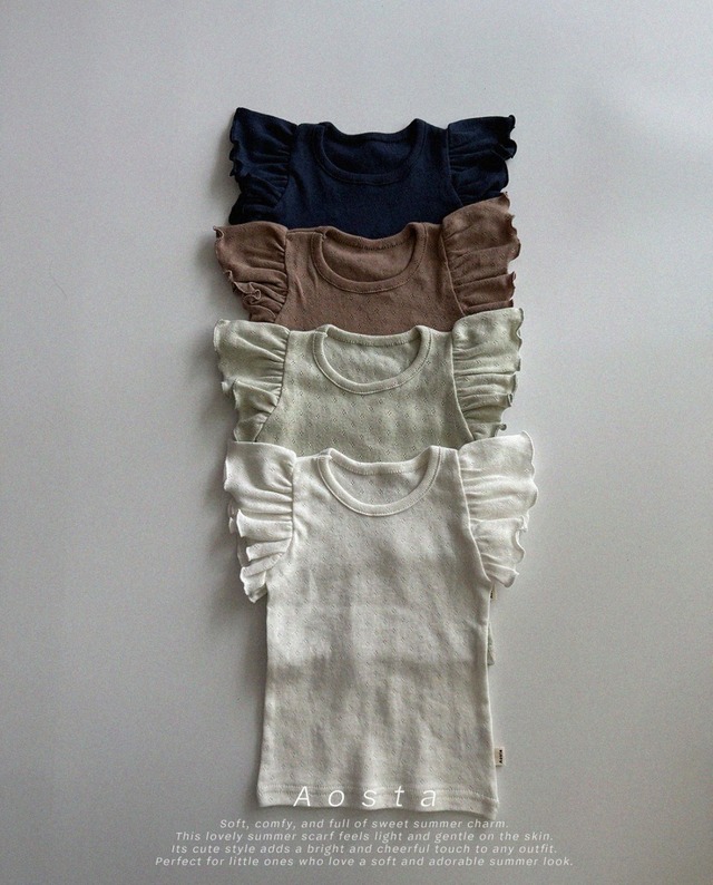 【予約】Aosta / Angel frill T