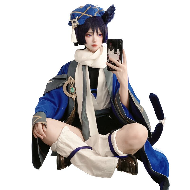 原神 げんしん Genshin 放浪者 散兵 スカラマシュ 同人衣装 キノコン