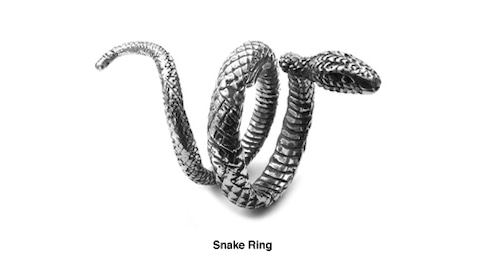 Snake Ring スネークリング SofferAri ソファーアリ 日本代理店 蛇 Kelly Osbourne ケリーオズボーン着用 Demi Lovato デミ・ロヴァート着用 Emma Roberts エマ・ロバーツ  着用