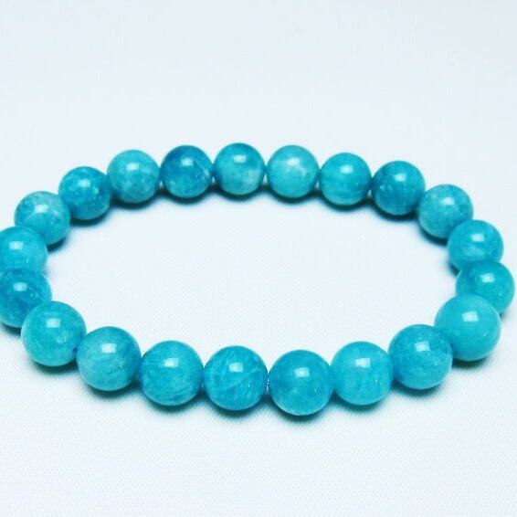 アマゾナイト ブレスレット 9mm 一点物 メール便可 [M便 1/10] 111-47751