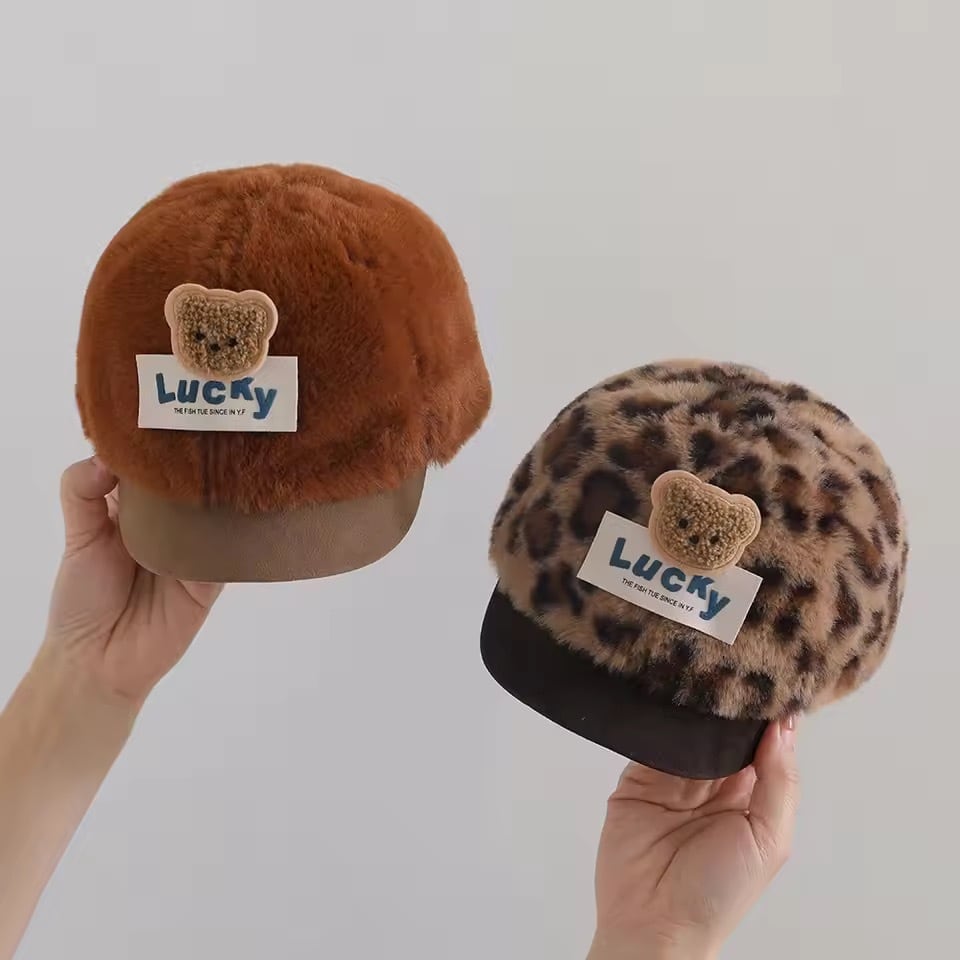 くまボアベビーキャップ