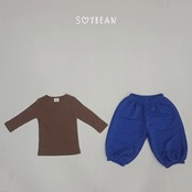 【取寄】SOYBEAN キッズ カラー上下セット｜秋服｜韓国子供服｜ 26/AT