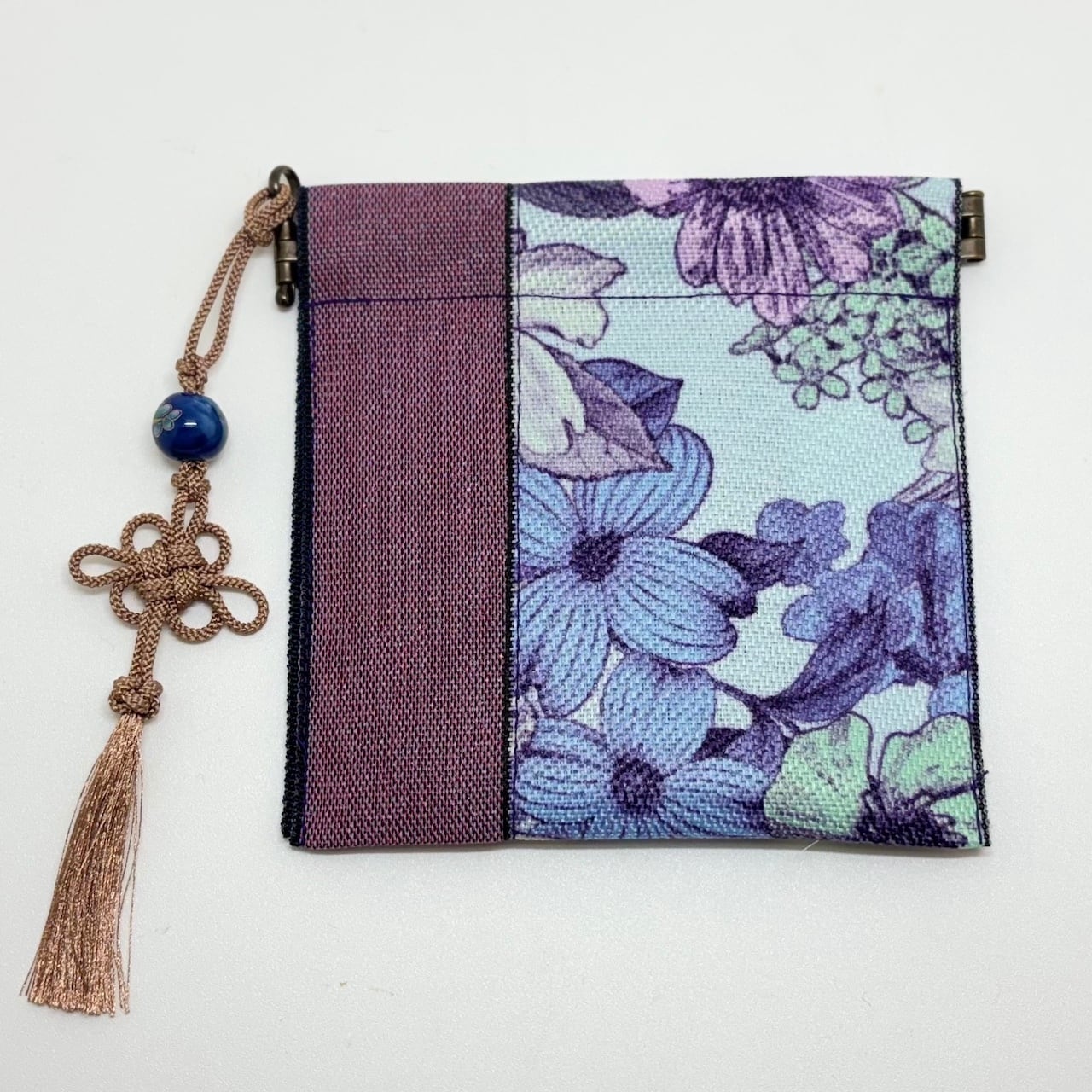 コピー：イカット半幅帯コバルトブルー（ウズベキスタン