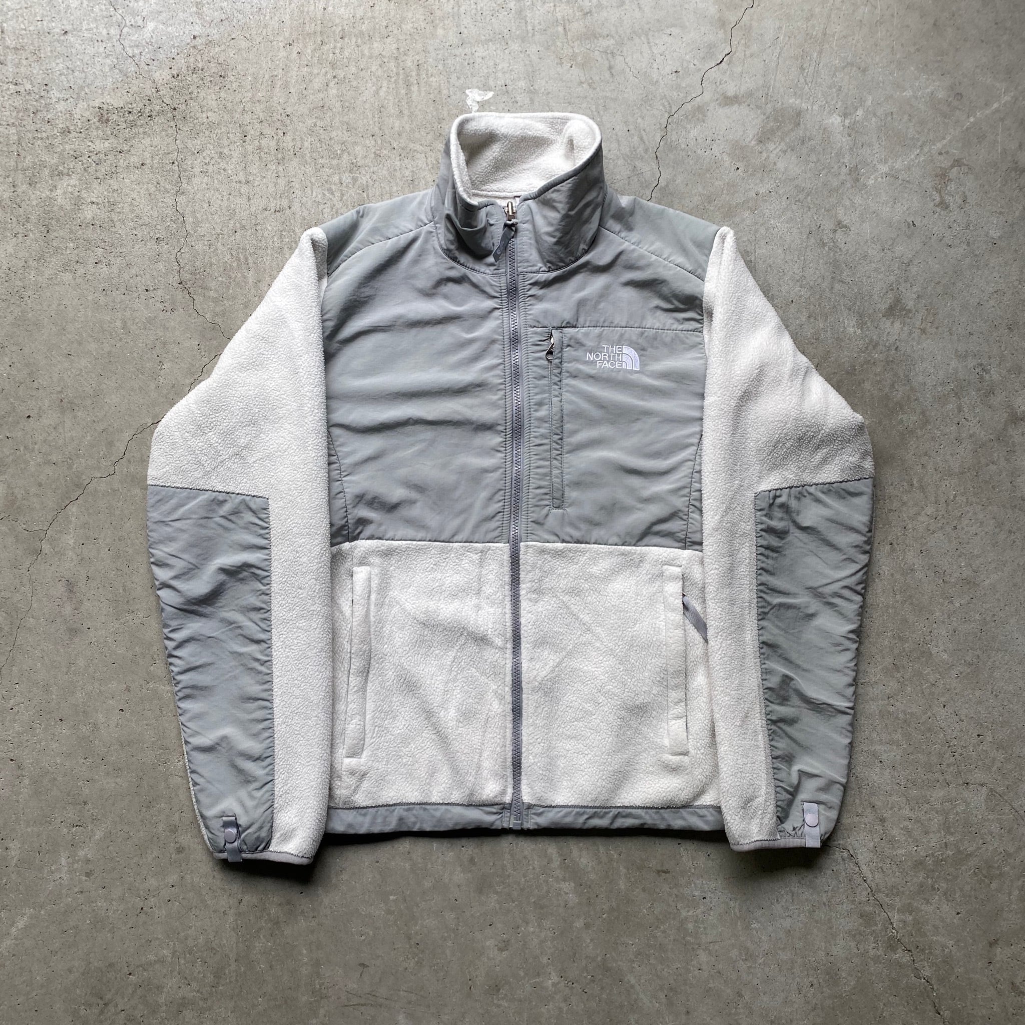 ノースフェイス　the north face デナリジャケット　白　ホワイト