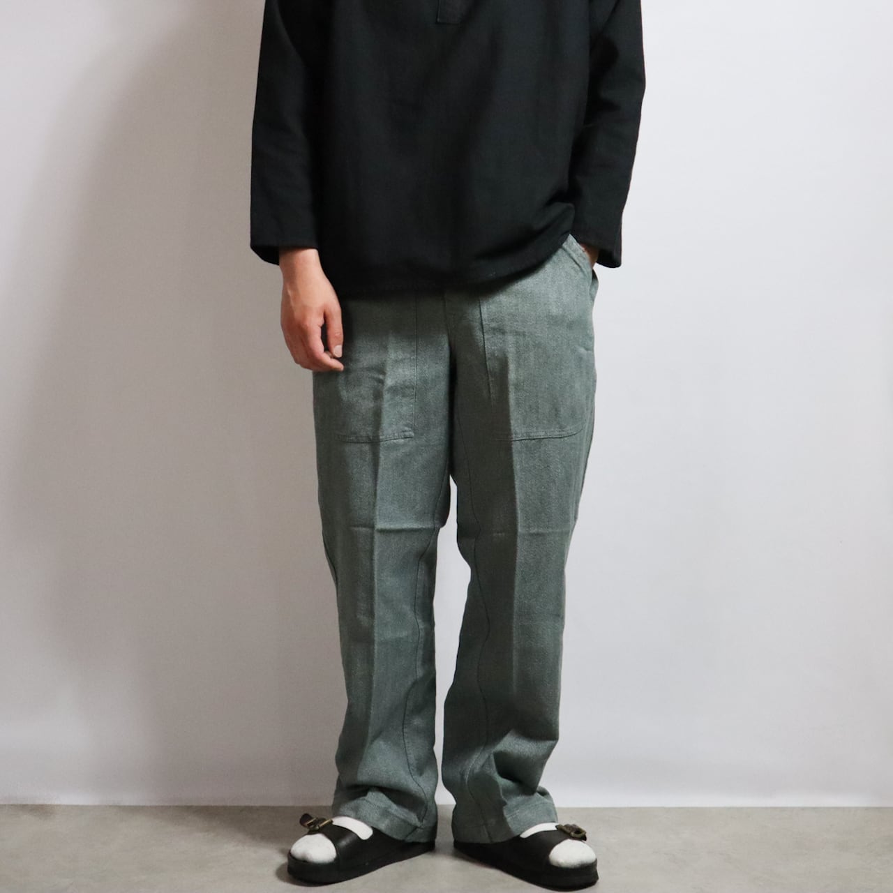 SWISS ARMY DENIM WORK PANTS 後期 スイス軍 デニム ワークパンツ | CADAL8