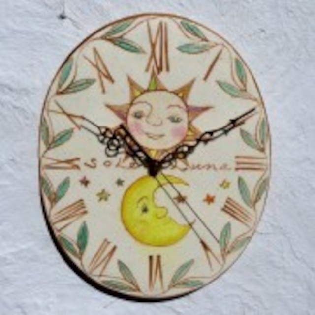 金の太陽と月（15cm）