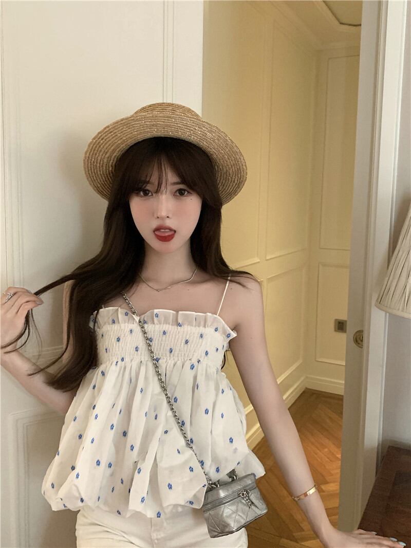 フローラルサマーショートスタイルジャケット 大人ガーリー スウィート キュート カジュアル 夏物 花柄 ブラックストロベリース79737614224