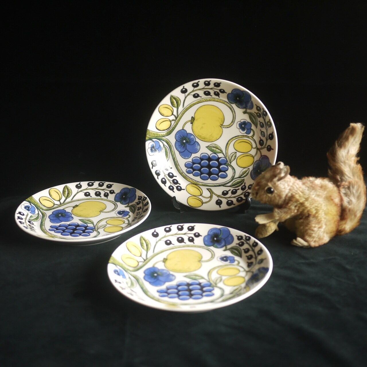 ARABIA パラティッシ プレート3P 21cm フィンランド