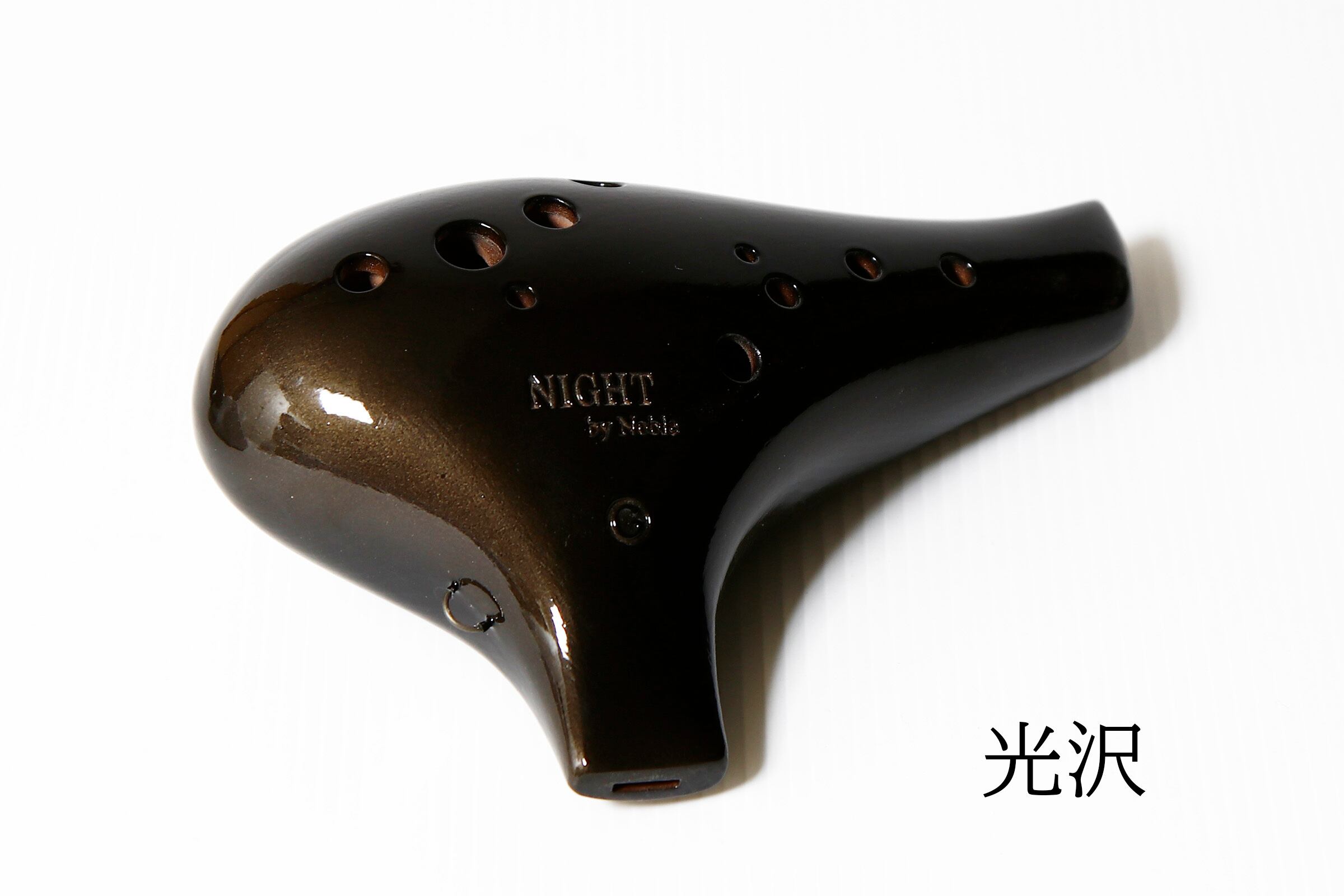 ノーブル Noble オカリナ アルトG. AG 沿え ソフトケース付き
