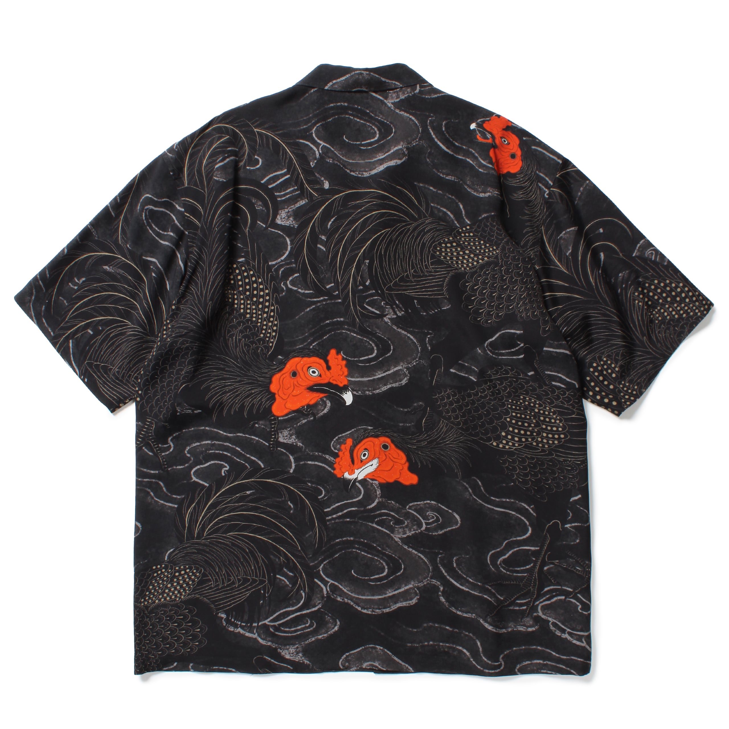 GAKKIN BUDSPOOL 渦軍鶏 HAWAIIAN SHIRT