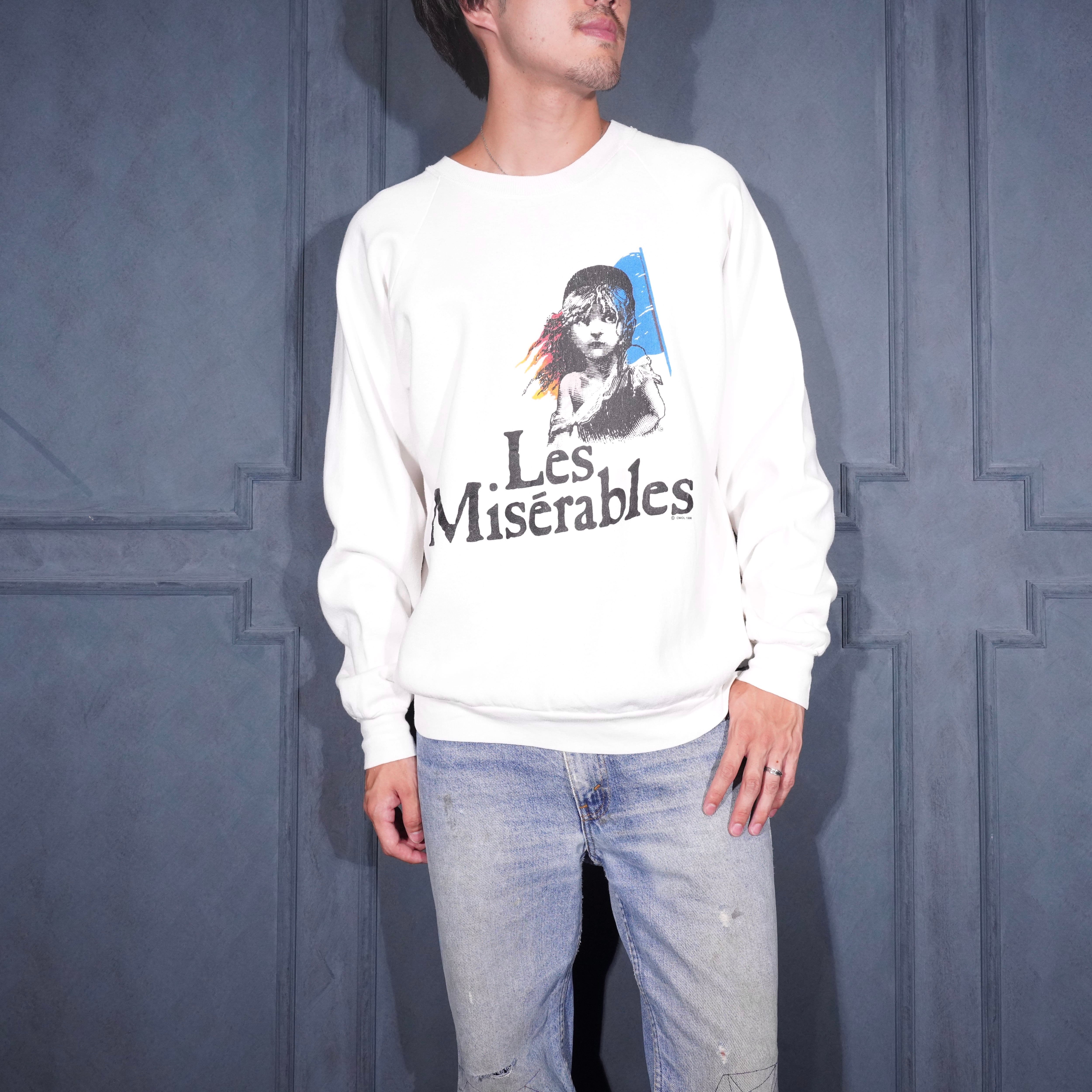 90s Vintage Les Misérables Tシャツ USA製 古着 90's USA VINTAGE FRUIT OF THE LOOM Les Miserables PRINT DESIGN