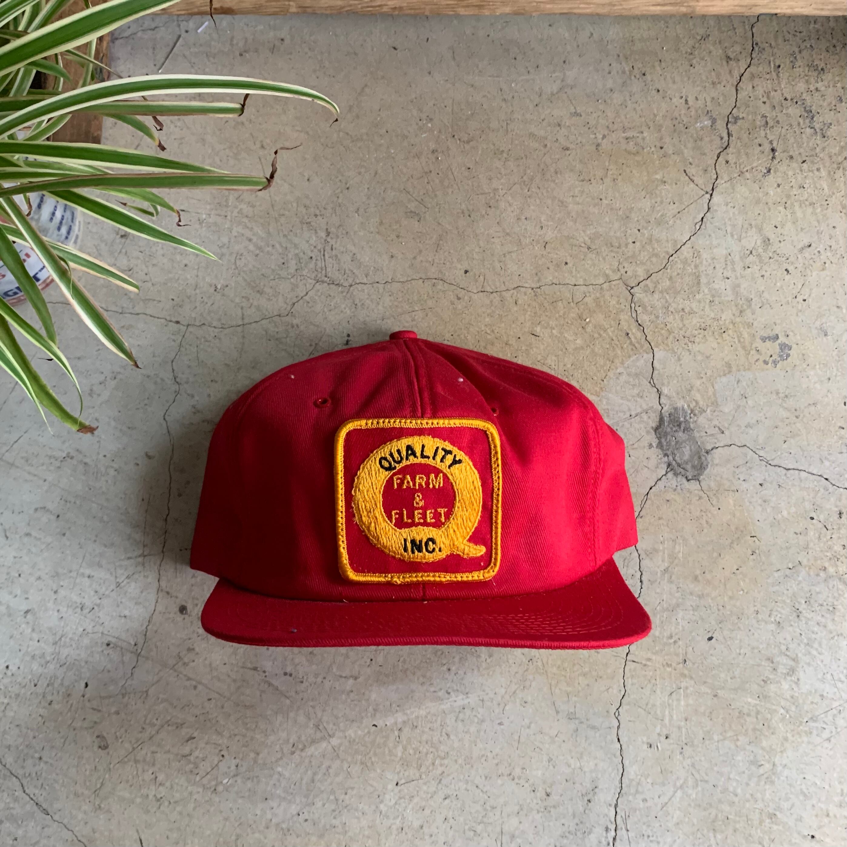 70's Deadstock "K-Brand” Trucker Hat ”Quality Farm and Fleet Inc,”