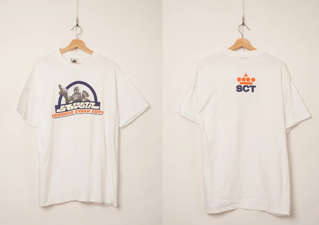 SARCASTIC 『CROOKED CYBER COP』T-shirts