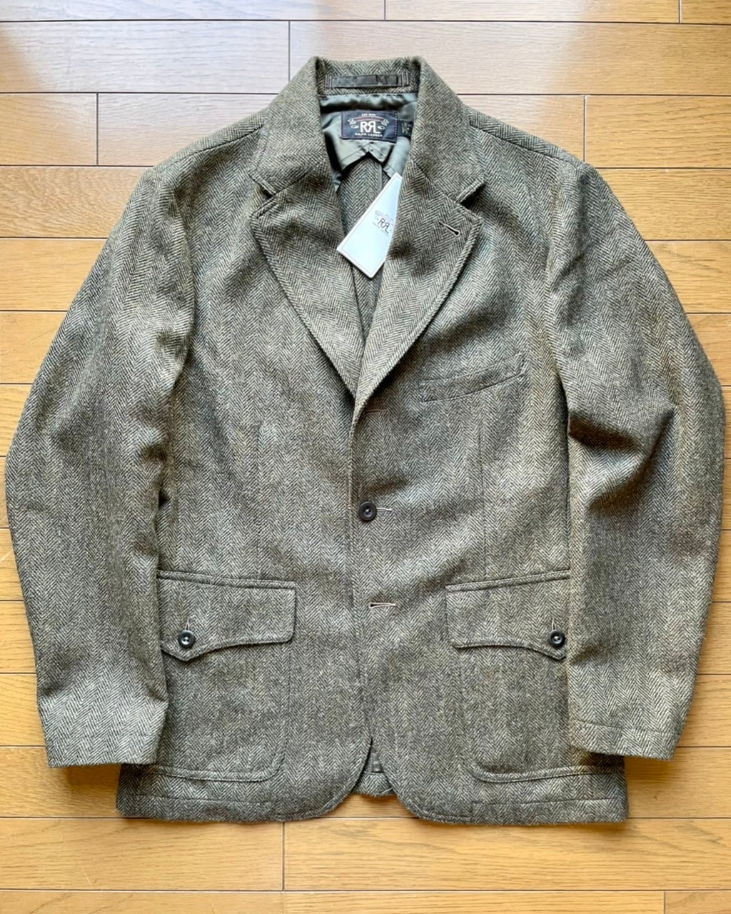 新品 RRL ヘリンボーン ツイードスリーピース サイズM | Room Style Store