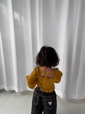 韓国子供服 / PEPPER / 26Autumn / スモーク ブラウス / 秋服 *XS~XL *