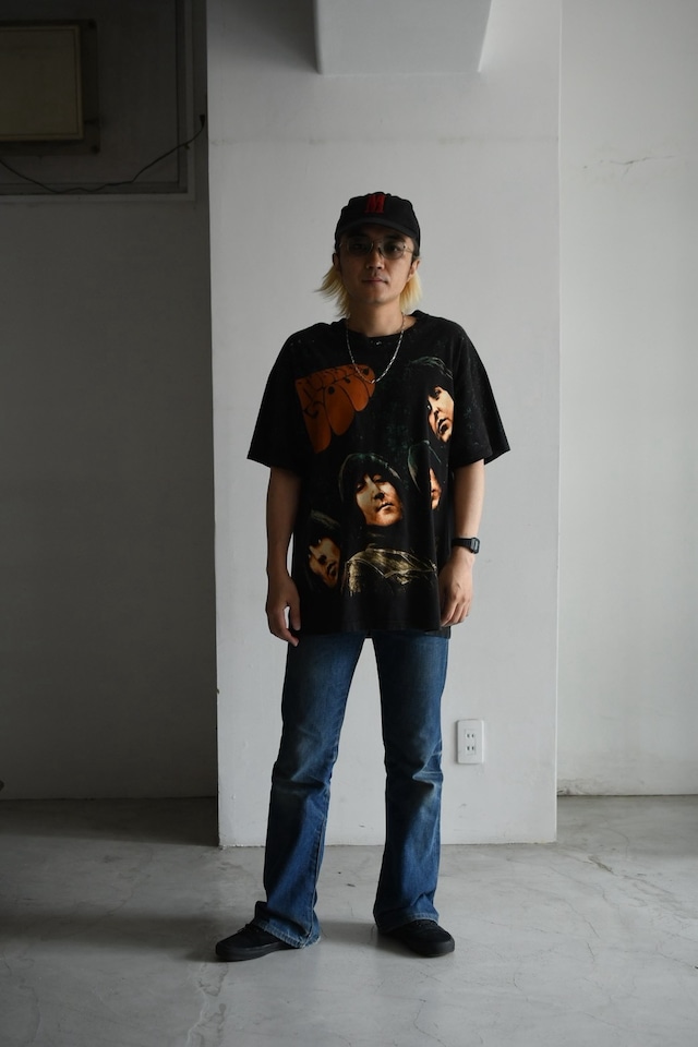 OK/ 90's "The Beatles" print tee shirt