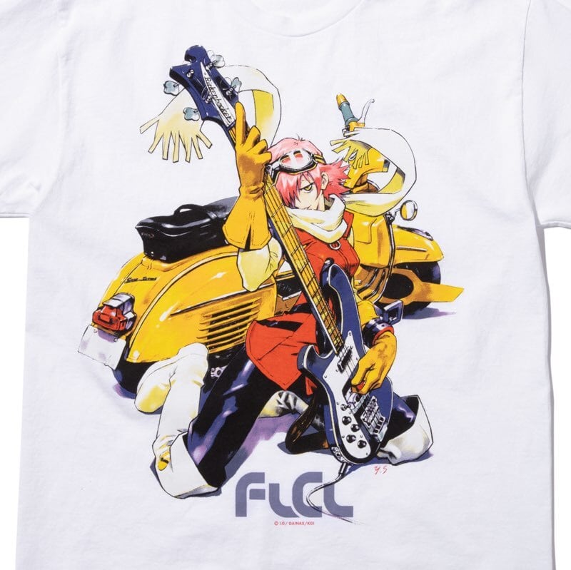 FLCL × GEEKS RULE T SHIRT フリクリ Tシャツ XL-