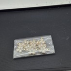 メタルチャーム 【51.さくら 3色　10個売り】　金属チャーム【約16.5mm×約13.5mm カンつき】