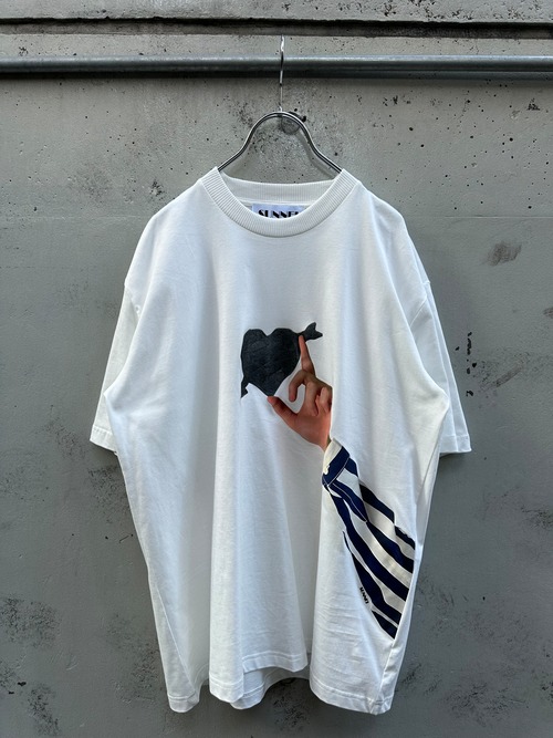 『SUNNEI』heart motif S/S T-shirt