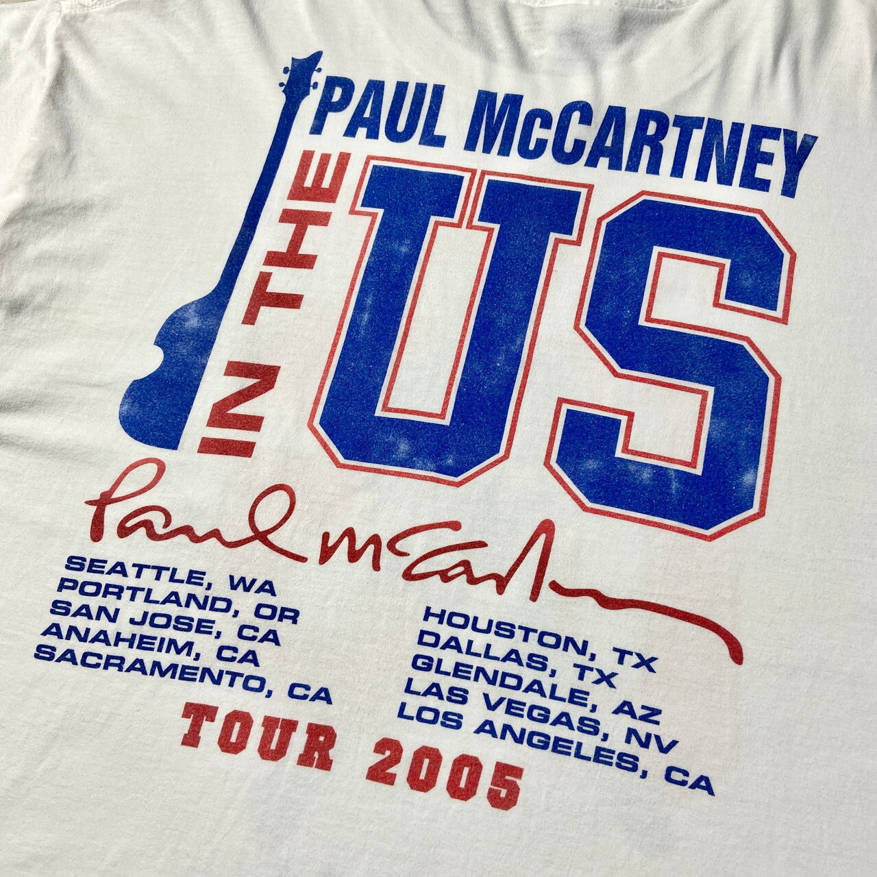 00年代 PAUL McCARTNEY ポールマッカートニー US TOUR 2005 