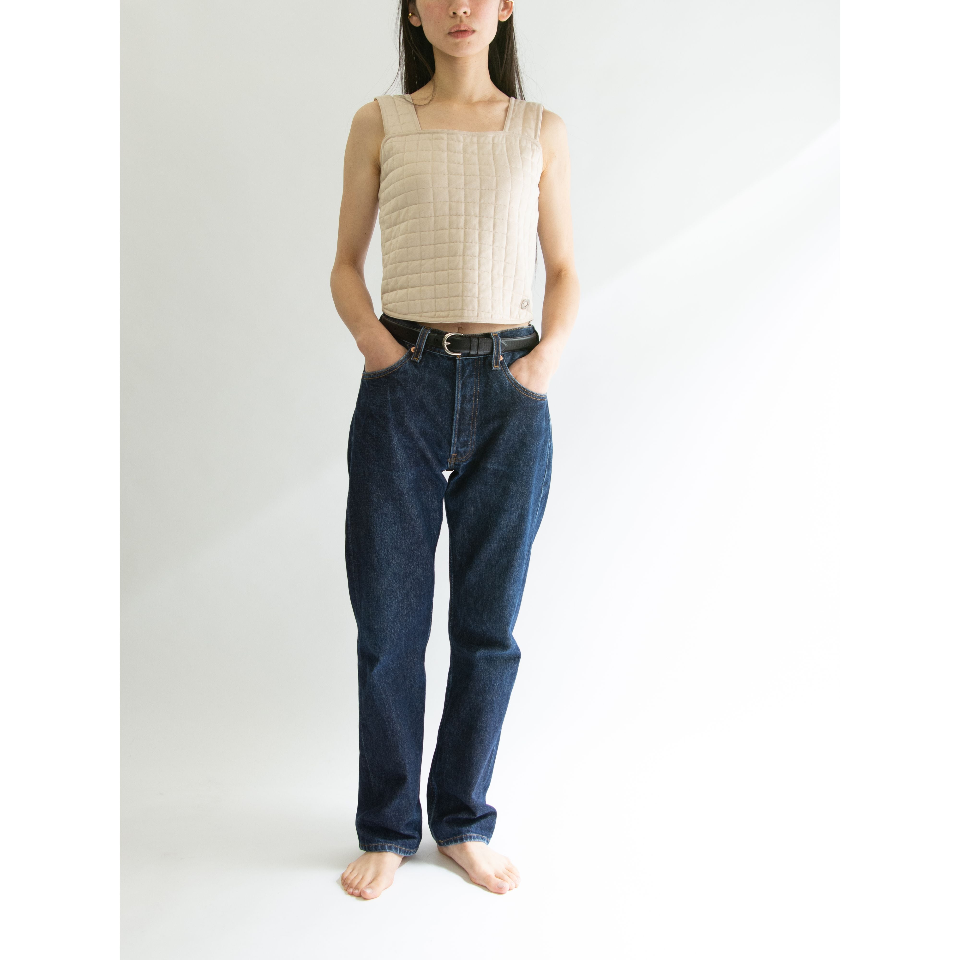 【LEVI'S 501】Made in U.S.A. 90's Straight Denim Pants W30 L36（リーバイス アメリカ製 ストレートデニムパンツ ジーンズ）