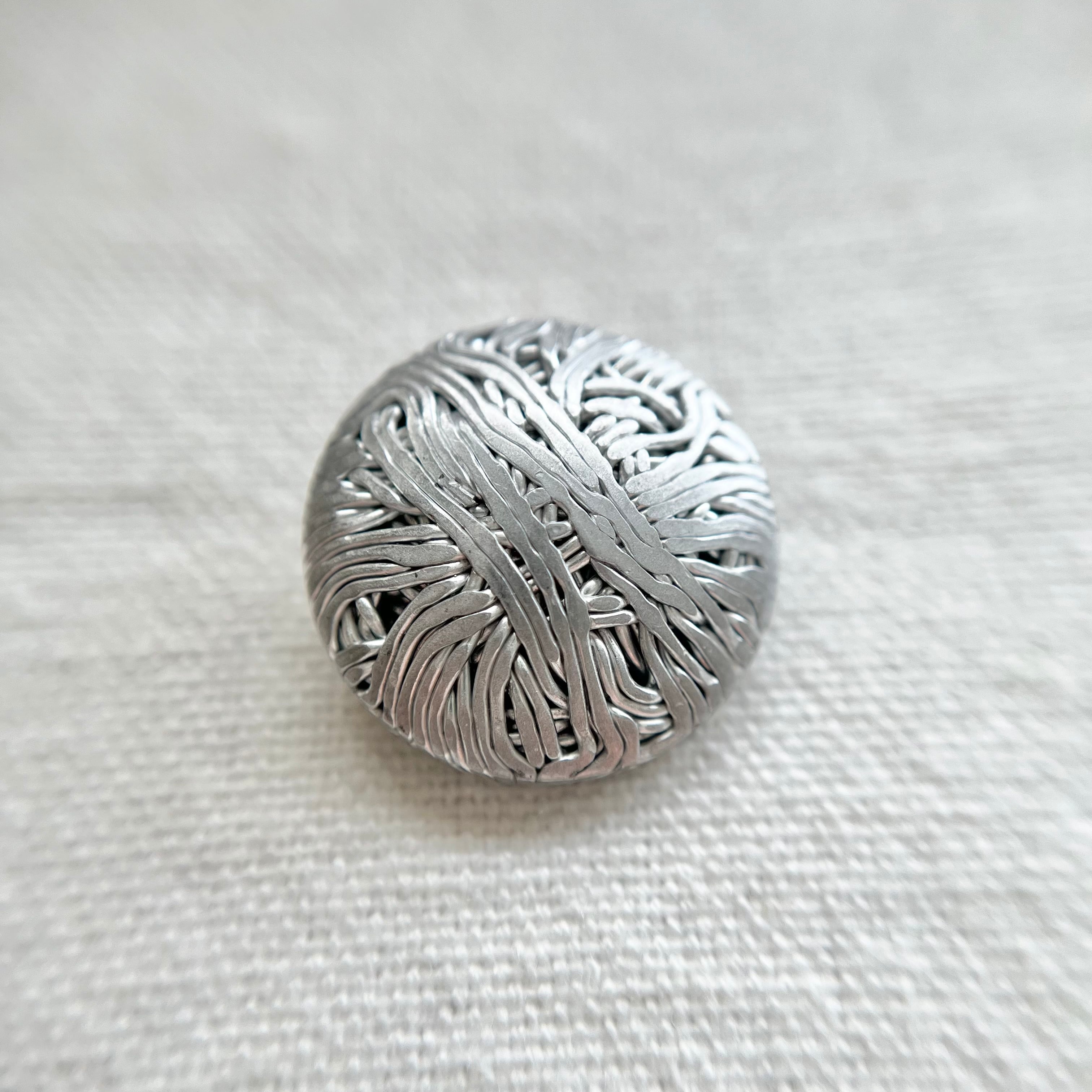 ランダムライン×マットシルバー 20㎜