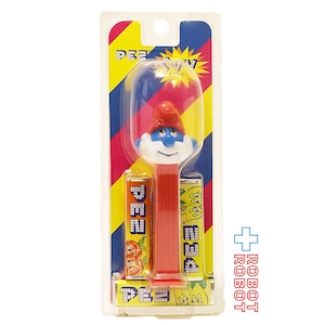 森永 PEZ スマーフ シリーズ1 パパ 赤ステム 未開封