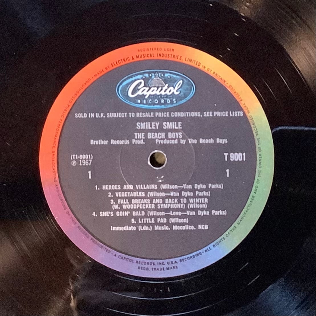 THE BEACH BOYS / SMILEY SMILE | Plastic Soul Records