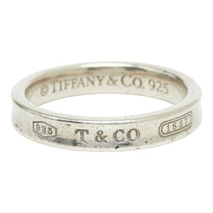 ティファニー 1837 ナローリング リング 指輪 16号 SV925 シルバー レディース TIFFANY&Co. 【中古】
