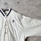 【至高のデザイン】ナイキ スタジャン 90s 白タグ 刺繍 ゆるだぼ 希少 洗練