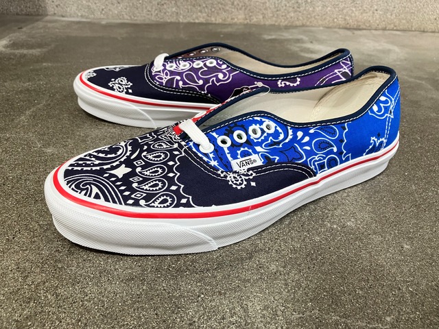 VANS BY VAULT x BEDWIN & THE HEARTBREAKERS UA OG AUTHENTIC LX (BANDANA MULTI)