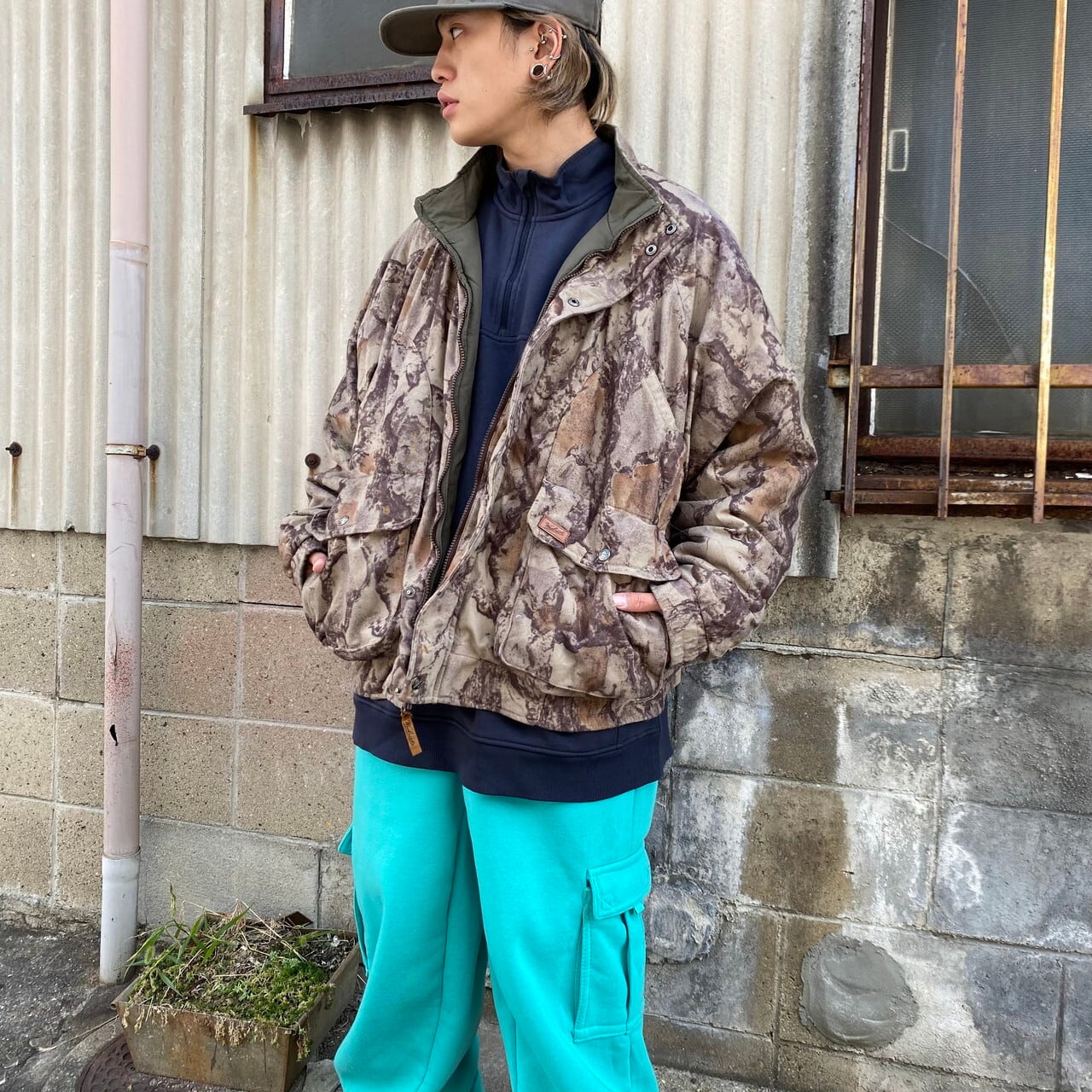 訳あり特価 ビッグサイズ WOOLRICH ウールリッチ リバーシブル リアル 