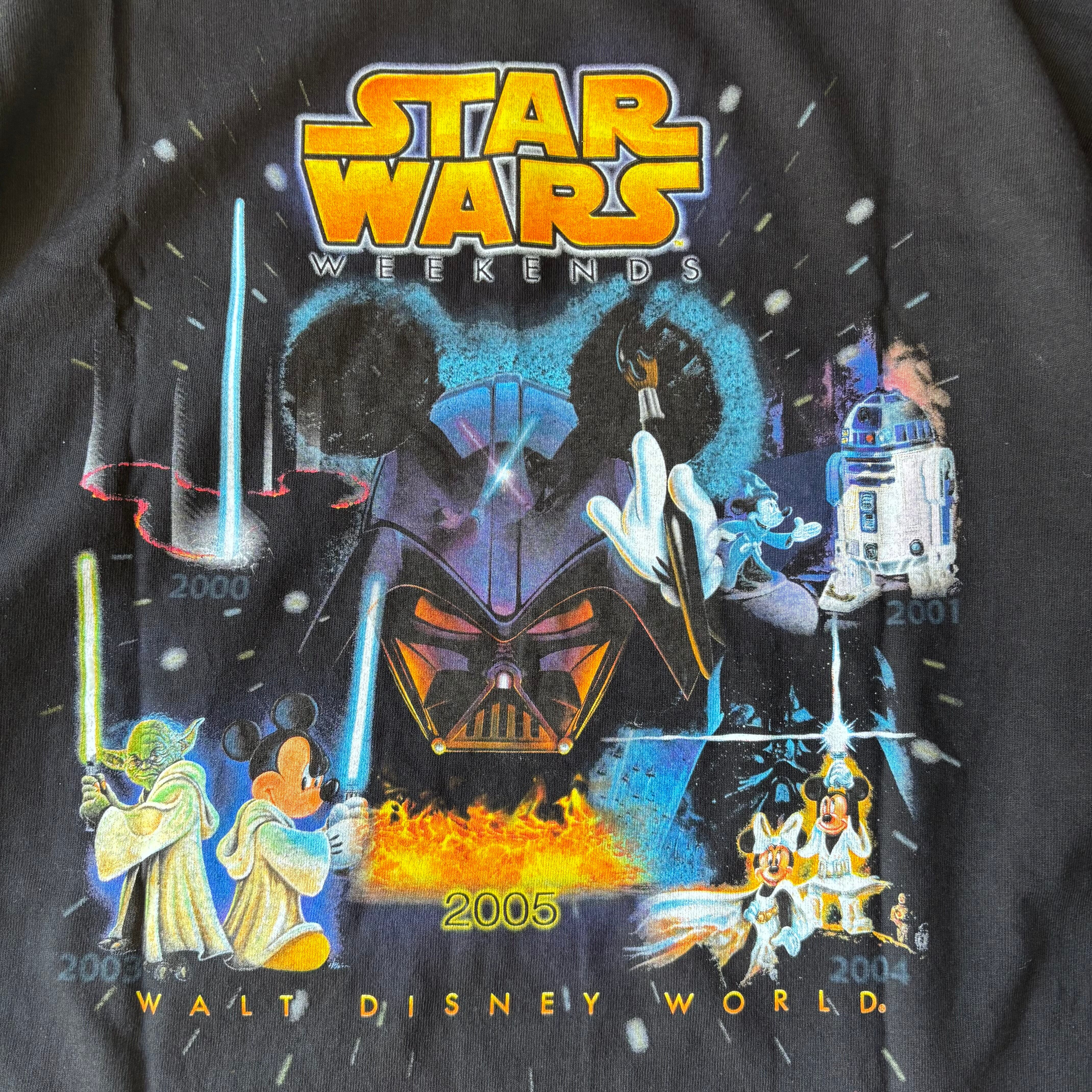 2005 ”STAR WARS WEEKENDS” WALT DISNEY WORLD T-shirt | ACROSS THE RIVER