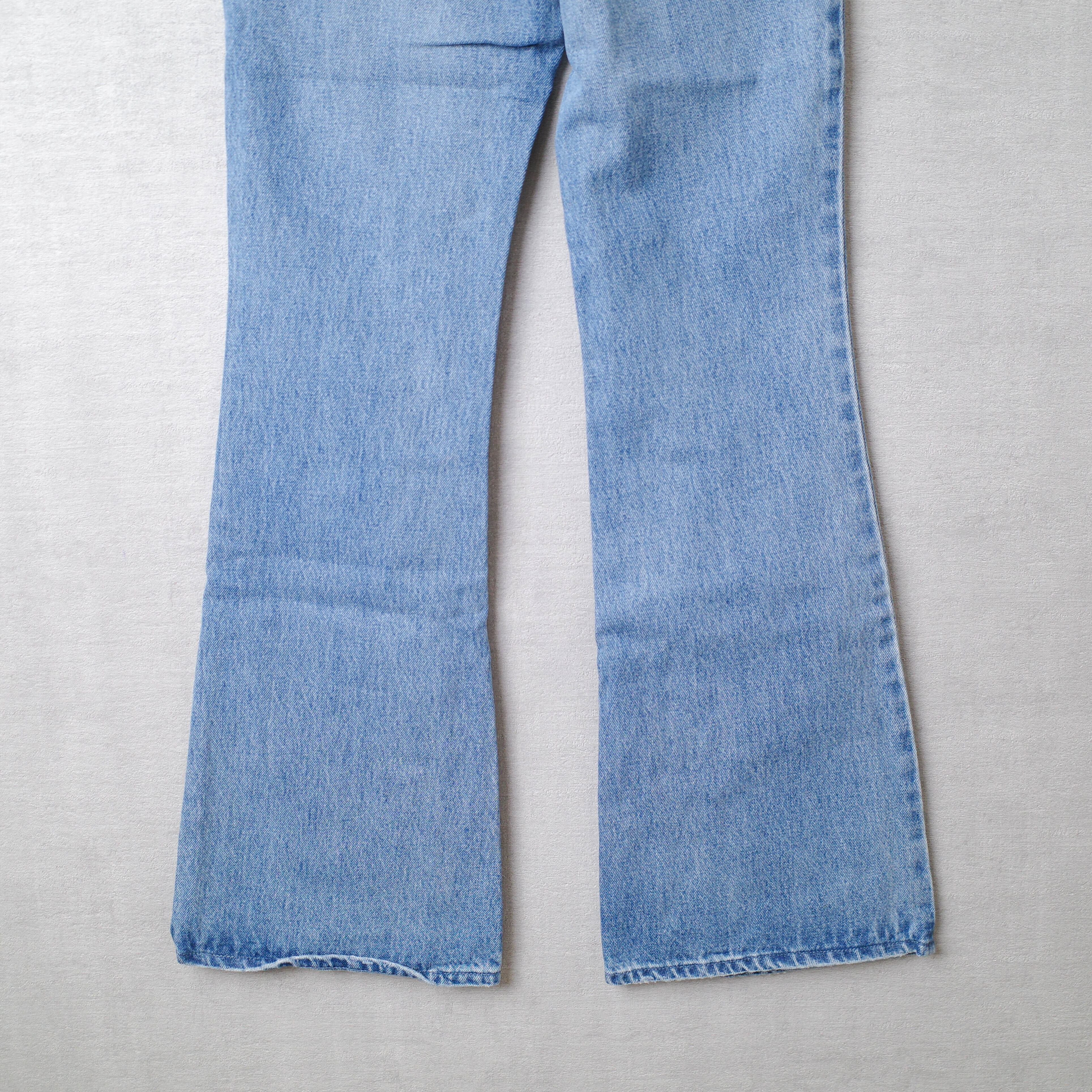 [NEW] CLANE	DENIM FLARE PANTS BLUE 15111-7361