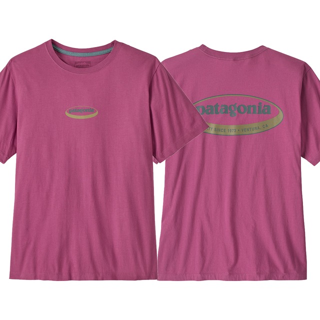 【DM便190円】Patagonia パタゴニア Men's '95 Oval Logo T-Shirt メンズ・'95 オーバル・ロゴ・Tシャツ 37847