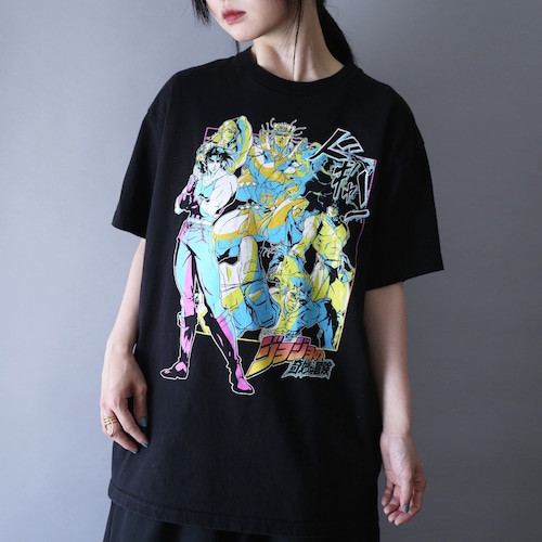 "ジョジョ" good printed h/s tee