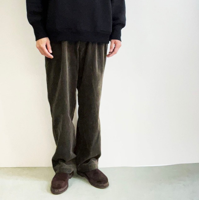 COMM.ARCH.  コム・アーチ　7W DRY CORDUROY  TROUSERS　コーディロイトラウザーズ