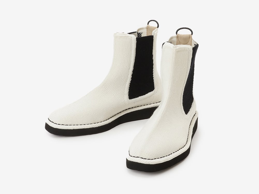 squareboots-CHELSEA / IVORY | Offen