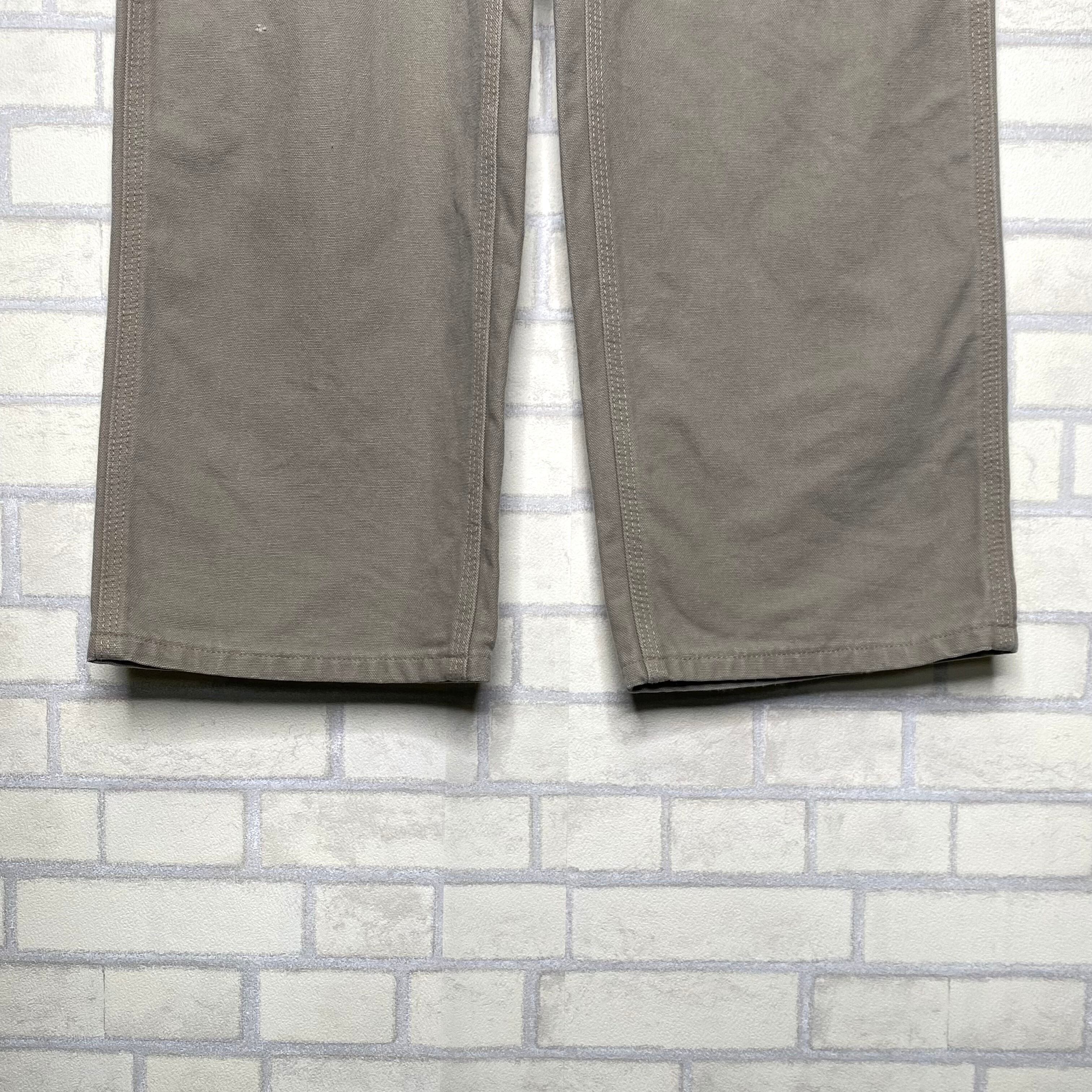 Carhartt ペインターパンツ W34×L32 ニカラグア製　革パッチ W34×L32】Carhartt ペインターパンツ 革パッチ | 古着屋OLDGREEN
