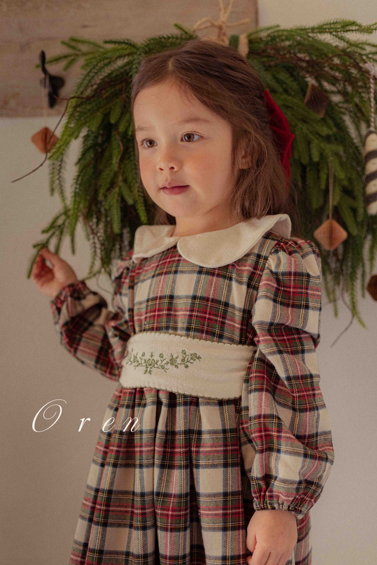 Oren X-mas［取寄］noellia check onepiece