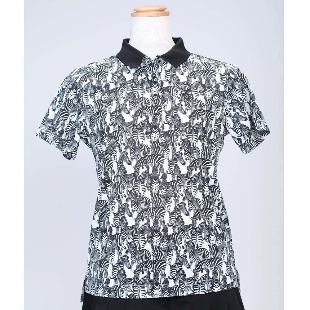 FBAL-PO30　プリント半袖ポロ