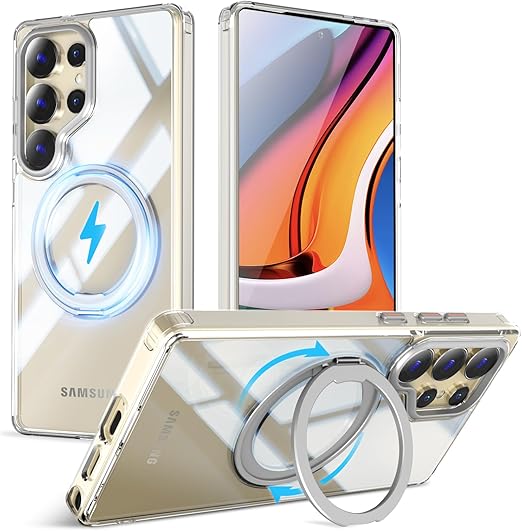Hovisi [金属素材] Samsung Galaxy S25 Ultraケース、フルボディ