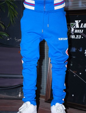 3COLOR/TGFCLUB snake 3color line track pants setup対象