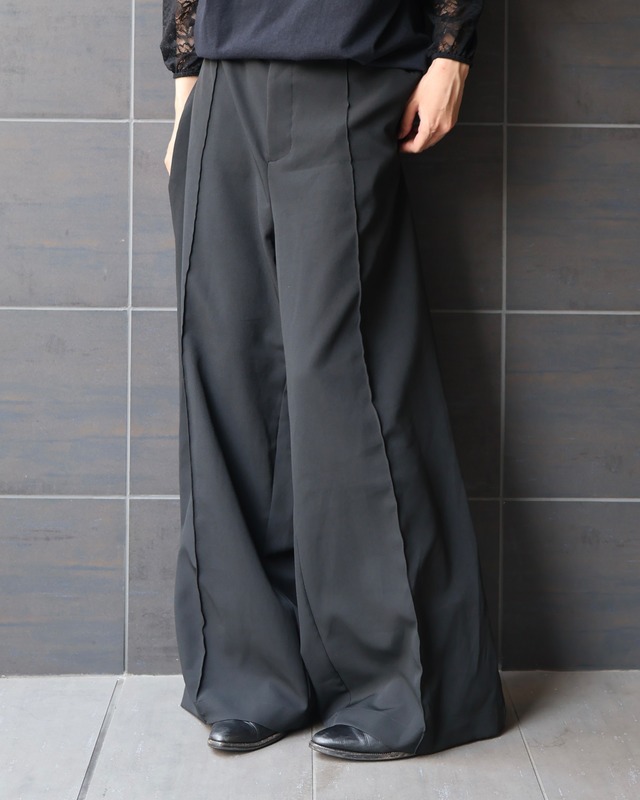 Center stitch super wide slacks