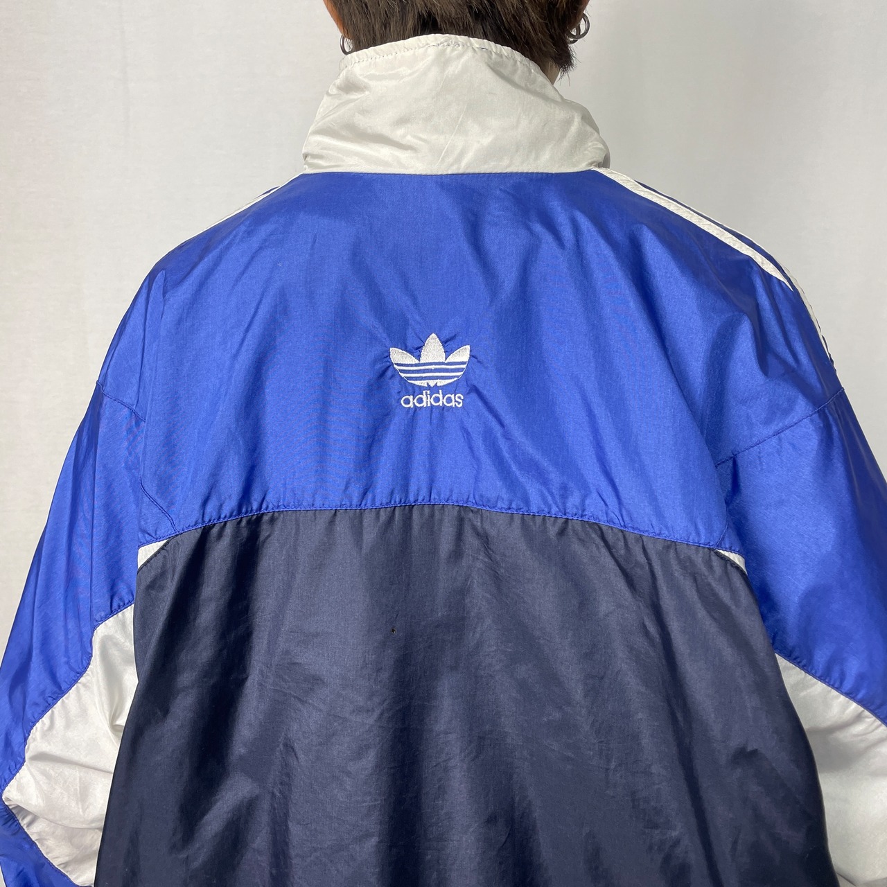 80年代 adidas アディダス ナイロンジャケット メンズL 古着 80s 