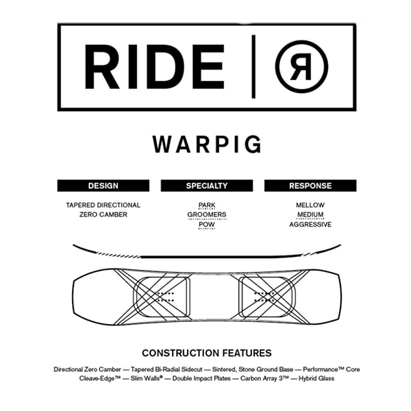 RIDE ライド WARPIG ワーピグ