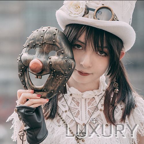 スチームパンク マスク お面 仮面 steampunk コスプレ イベント 通年