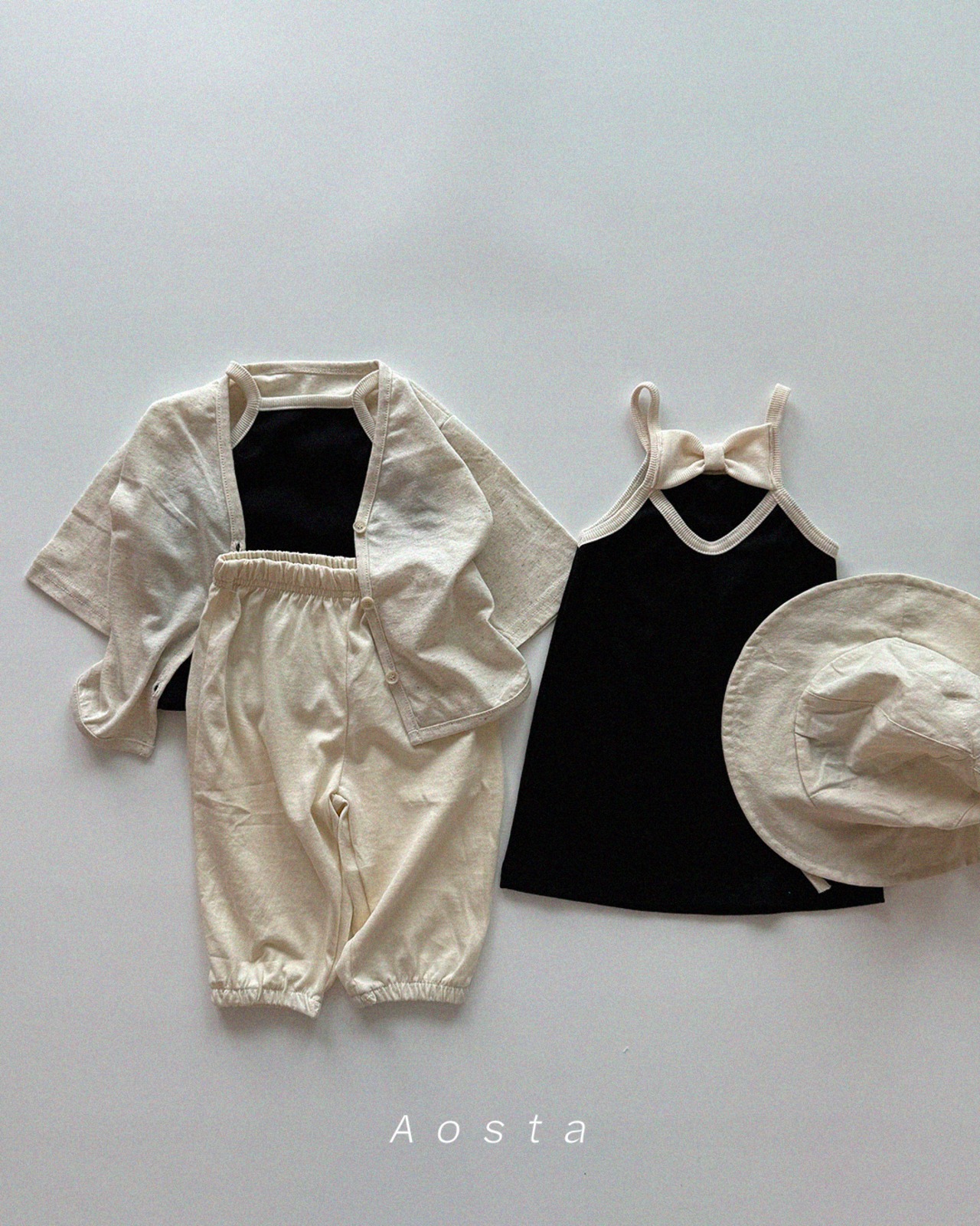 【取寄/韓国直送】Aosta 26/SM リブキャミソール｜夏服｜韓国子供服