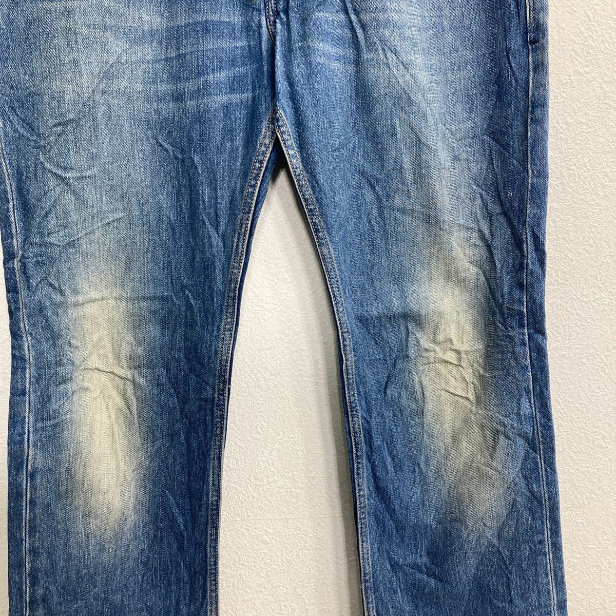 DIESEL デニムパンツ W30 ディーゼル SAFADO ボタンフライ ブルー